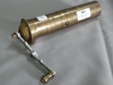 Brass Spice Grinder