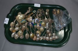 Tray of Collectors Spoons