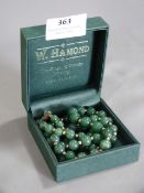 Green Jade Style Necklace