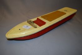 Tin Plate Motor Boat