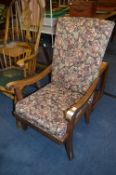 Oak Framed Parker Knoll Armchair