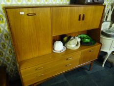 G-Plan Teak Half Size Wall Unit