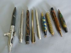 Collection of Nine Propelling Pencils