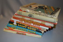 Collection of Children's Annuals Beano and Dandy etc.