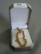Continental Gold (Marked 577) Bracelet Approx. 22.8g