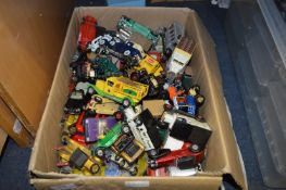 Box of Play Worn Models of Yesteryear Diecast Vehicles