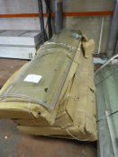 *Industrial Barrow Containing Four Boxed Shower Cubicles Model:4034 (Chrome & Clear Glass)