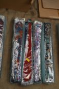 *Approximately 100 Pure Silk Ties (Assorted Styles & Colours)