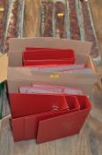 *Fourteen Ring Binders (Red)