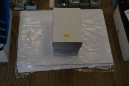 *Box Containing A5 Paper and Large Sheets of White Paper