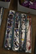 *Approximately 100 Pure Silk Ties (Assorted Styles & Colours)