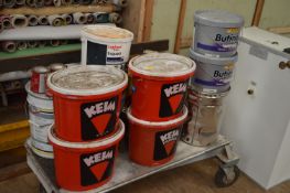 *Assorted Wood Stains, Masonry Paint, etc.