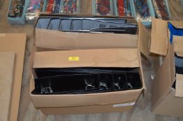 *Fourteen Black and Five Yellow Lever Arch Folders