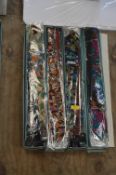 *Approximately 100 Pure Silk Ties (Assorted Styles & Colours)