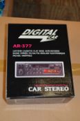 *Carton Containing Eight Sets of Digital Car Stereos Model:AR377