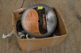 *Box Containing TCT Tipped Blade, Downlights, etc.