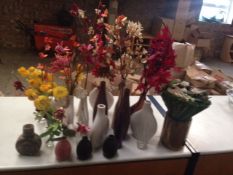 *Box Containing Mixed Artificial Foliage