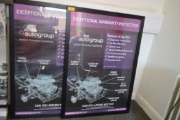 *Two Black Ash Framed Prints