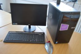 *Asus PC Model:CM6730 with Windows 8 OS