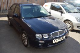 Rover 25 Reg:X471 PAG Milage:40593