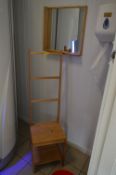 *Bamboo Highback Chair with Matching Mirror