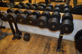 *Dumbbell Rack Five Pairs of Dumbbells 40-60kg