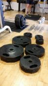 *Set of Olympic Weights; 2x 25kg, 2x 20kg, 2x 15kg, 2x 10kg, 2x 5kg, 2x 2.5kg, 4x 1.25kg