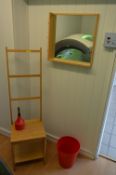 *Bamboo Highback Chair with Matching Mirror
