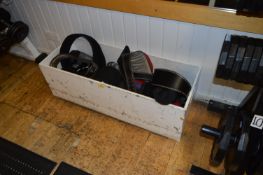 *Storage Box Containing Weight Training Belts