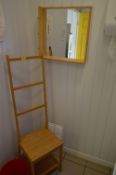 *Bamboo Highback Chair with Matching Mirror