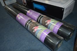 *Two Rolls of Weed Barrier Landscape Fabric