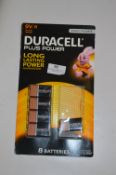 *Five Duracell 9V Batteries