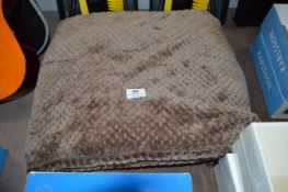 *Maison & Jardin Plush Fur Blanket