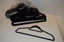 *Flocked Coat Hangers 23pk