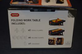 *Keter Folding Worktable