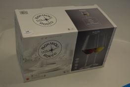 *Set of Eight Italian Rocco Wine Glasses