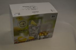 *Verona 16 Piece Glassware Set