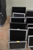 *Six Assorted Flatscreen Computer Monitors