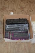 *Ten Assorted Computer Keyboards