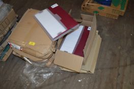 *Five Boxes of Assorted Pocket Files and Folders, etc.