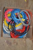 *Box Containing Assorted Network Cables