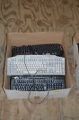 *Ten Assorted Computer Keyboards