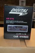 *Box Containing Six Digital Car Stereos Model: AR370
