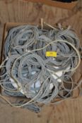 *Box Containing Assorted Network Cables