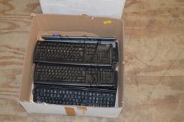 *Ten Assorted Computer Keyboards