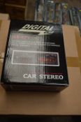 *Box Containing Six Digital Car Stereos Model: AR377