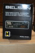 *Box Containing Six Belson Car Stereos Model:BS850