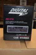 *Box Containing Six Digital Car Stereos Model: AR370