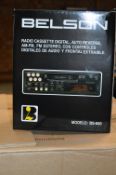 *Box Containing Six Belson Car Stereos Model:BS850
