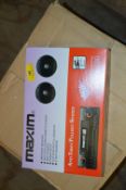 *Box Containing Six Maxim Anti Theft Car Stereo with Speakers Model:LS12-30